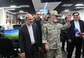 رئیس ستادکل نیروهای مسلح از سازمان صدا و سیما بازدید کرد