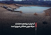 ببینید/آب ایران در وضعیت هشدار؛ صرفهجویی همگانی ضروری است