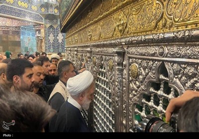 سفر رئیس قوه قضاییه به قم/ اژهای به زیارت حرم حضرت معصومه (س) رفت