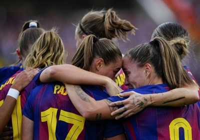بانوان بارسلونا شکست مردان باشگاه در الکلاسیکو را جبران کردند
