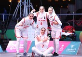 Iran’s Women’s 3x3 Basketball Defeats Qatar: 2025 ISG