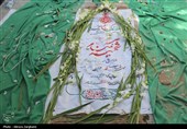 پیوند نسلها در سایهسار شهادت/ تدفین پیکر شهید در آموزش و پرورش گلستان