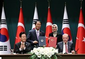 امضای یادداشت تفاهم هستهای بین ترکیه و کره جنوبی