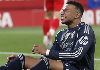 ابراز نارضایتی امباپه از نتیجه بازی رئال مادرید با جیرونا