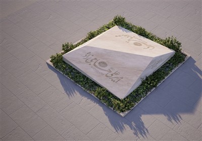 سنگ مزار جدید شهیدان حاجی زاده و باقری+عکس