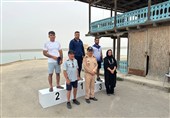 قهرمانان مسابقه قایقرانی روز نیروی دریایی در بوشهر معرفی شدند