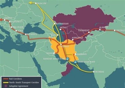 اجرای 100 پروژه در کریدور «شمال-جنوب» با همکاری کشورهای حاشیه خزر