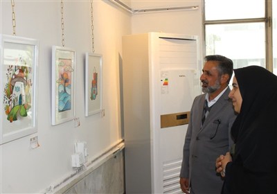 افتتاح دومین نمایشگاه طراحی و تصویرسازی ایران‌دخت در سمنان