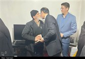 دیدار رئیس سازمان بازرسی با خانواده یکی از شهدای جنگ 12 روزه در ابهر