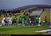 دیدار تیم های فوتبال شمس آذر قزوین و گلگهر سیرجان