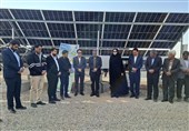 نخستین نیروگاه خورشیدی تجمیعی مهولات به بهرهبرداری رسید