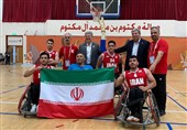 بازیهای پاراآسیایی جوانان| مدالهای طلا و نقره برای بسکتبال با ویلچر سه نفره ایران