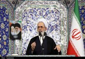 هشدار صریح امام جمعه قم به آمریکا و صهیونیسم: ملت ایران ایستاده است