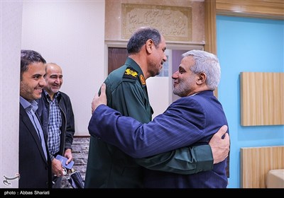 بازدید فرمانده سپاه کردستان از خبرگزاری تسنیم+تصاویر