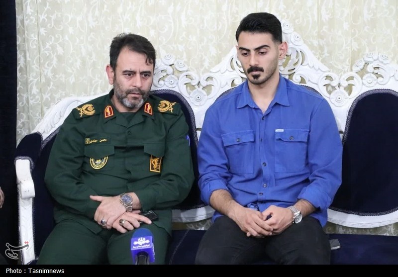 تقدیر سپاه از قهرمان زنجانی تکواندو