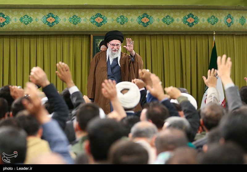 مراسم جشن میلاد حضرت زهرا سلام‌الله‌علیها با حضور رهبر  معظم انقلاب