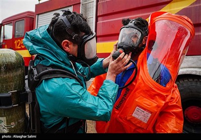 مانور تمام عیار ترکیبی زلزله و سیل در بجنورد