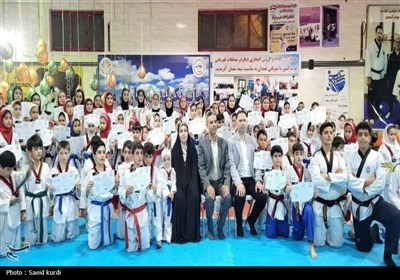 وضعیت تکواندو بانوان در بیجار