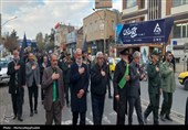 برپایی آیین چاوش عزای شهادت امامزاده علی بن باقر(ع) در کاشان