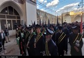 برپایی آیین چاوش عزای شهادت امامزاده علی بن باقر(ع) در کاشان