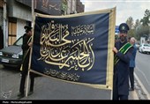برپایی آیین چاووشیخوانی عزای شهادت امامزاده علی بن باقر(ع) در کاشان