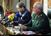 نشست خبری فرمانده قرارگاه سازندگی خاتم الانبیاء (ص)