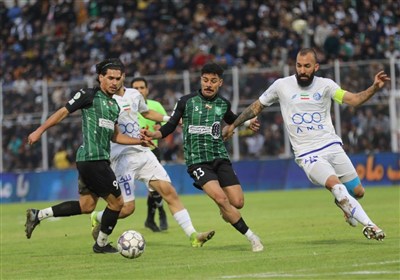 تساوی خیبر و استقلال در نیمه اول با 2 گل سالم و 2 گل مردود