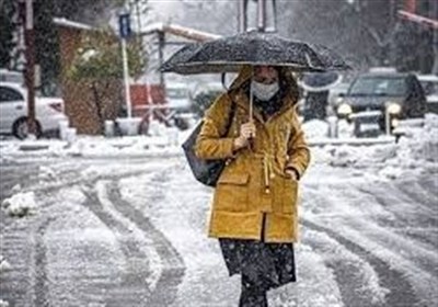 برف پاییزی میهمان اردبیلیها