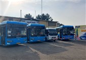 الحاق 4 دستگاه اتوبوس جدید به ناوگان حملونقل عمومی نسیمشهر