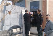 پلمب غرفههای بدهکار بازار سنگ دارالسلام اسلامشهر با دستور قضایی