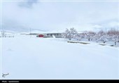 بارش بی‌سابقه برف در کهگیلویه و بویراحمد+تصاویر