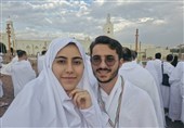 ماه عسل زوج قرآنی در حج/بدرقه بارانی مدینه با دلتنگی زوجهای دانشجو