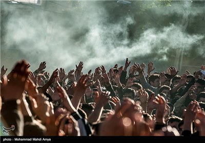 مراسم عزاداری حسینیه اعظم زنجان(1)