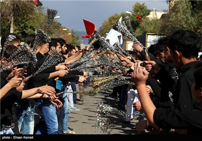 مراسم عزاداری حسینیه اعظم زنجان(2)