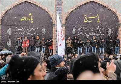 عزاداری تاسوعای حسینی در اردبیل