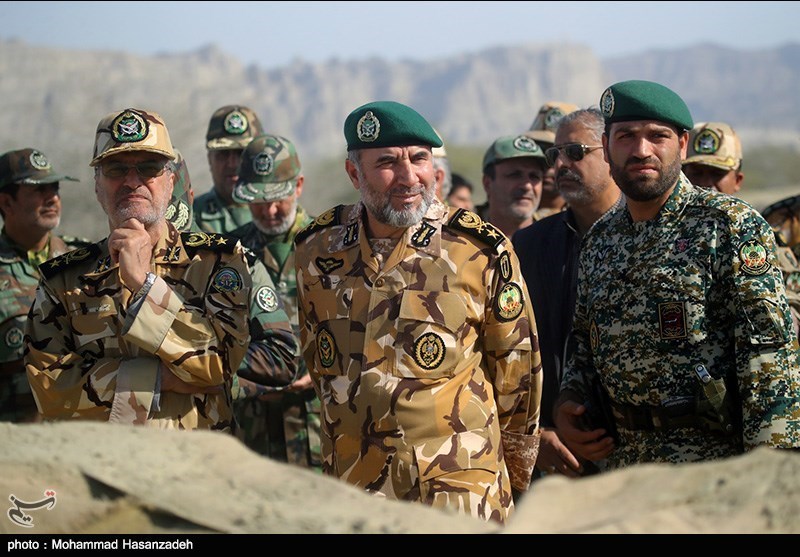 Army Wraps Up War Game in Southeast Iran
