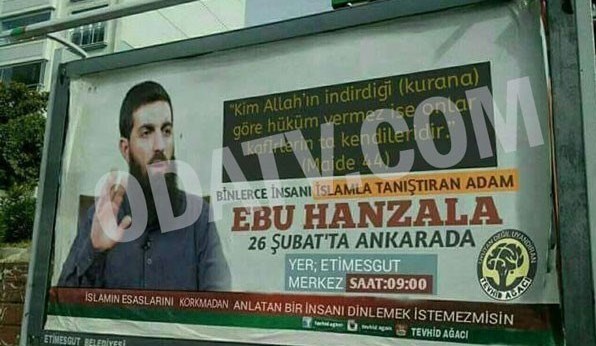 بیلبوردهای تبلیغاتی داعش در ترکیه/عکس