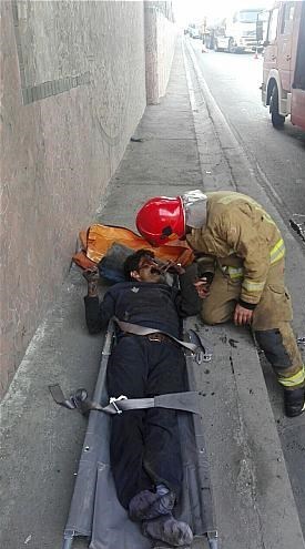 عکس معجزه عکس سقوط خودرو حوادث واقعی حوادث تهران