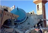 جنگنده‌های اسرائیلی یک مسجد را در شمال غزه به طور کامل ویران کردند