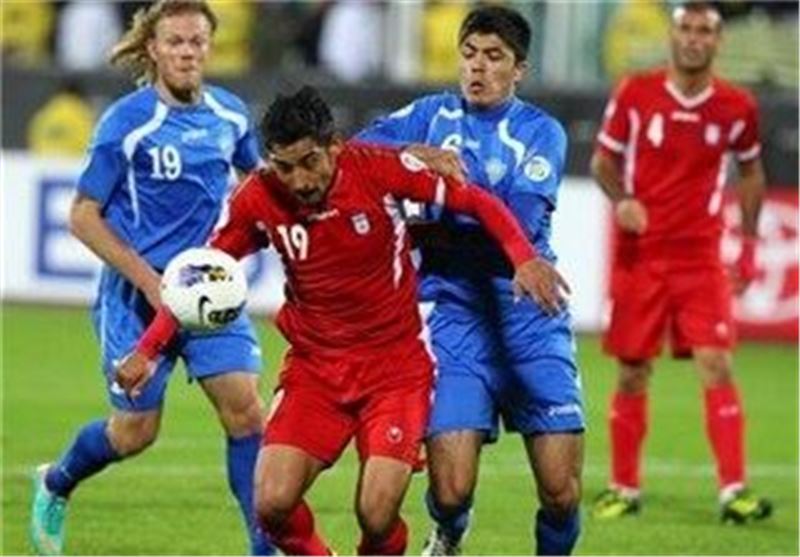 تیم ملی فوتبال ایران و ازبکستان