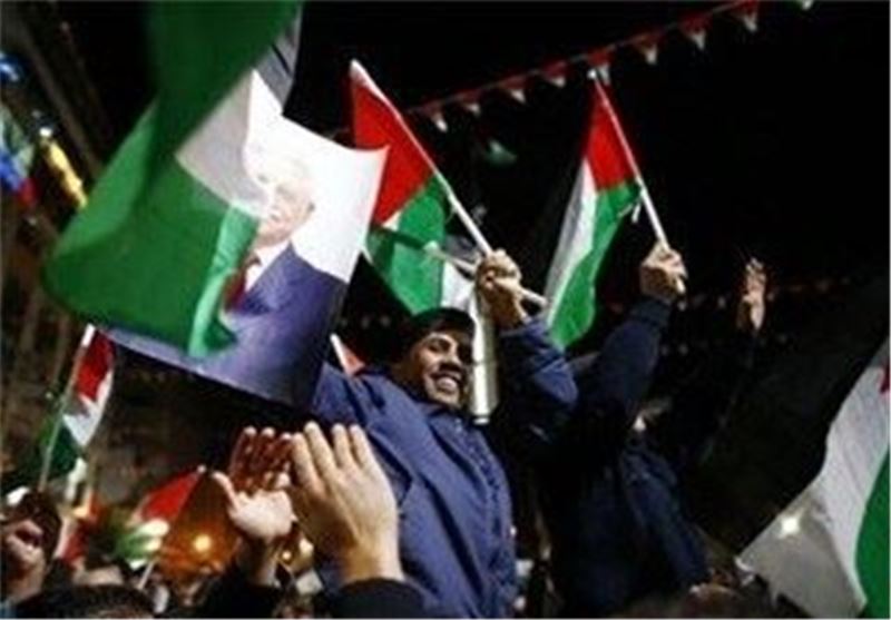 شادی مردم فلسطین