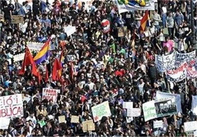 تظاهرات در اسپانیا