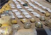 کشف بیش از 1 تن و400 کیلوگرم مواد مخدر در مرزهای جنوب شرق
