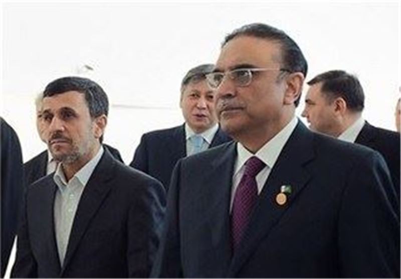 احمدی نژاد و زرداری