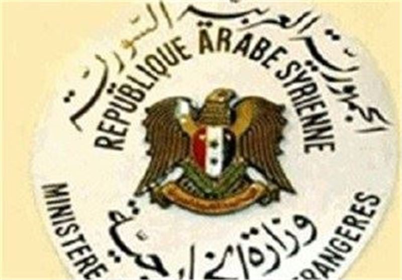 وزارت خارجه سوریه: عراق در معرض حمله تروریستی در چارچوب توطئه جهانی است