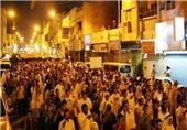 تظاهرات همبستگی با آیت الله شیخ النمر در قطیف عربستان برگزار شد