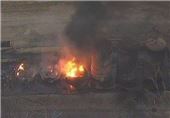 حمله طالبان و آتش‌سوزی بیش از 400 تانکر سوخت در کابل