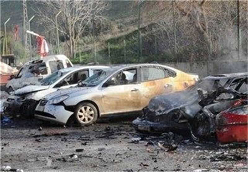 انهدام خودروی بمب‌گذاری شده در لبنان