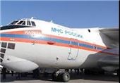 دو هواپیمای روس حامل 80 تن کمک‌ انسانی در فرودگاه لاذقیه فرود آمدند