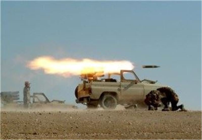 فیلم/ شلیک راکت‌ در رزمایش سپاه در غرب کشور